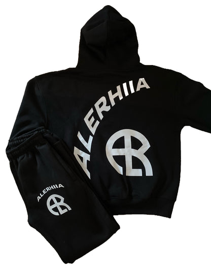 Black Tracksuit Set