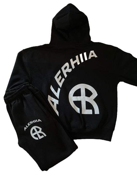Black Tracksuit Set